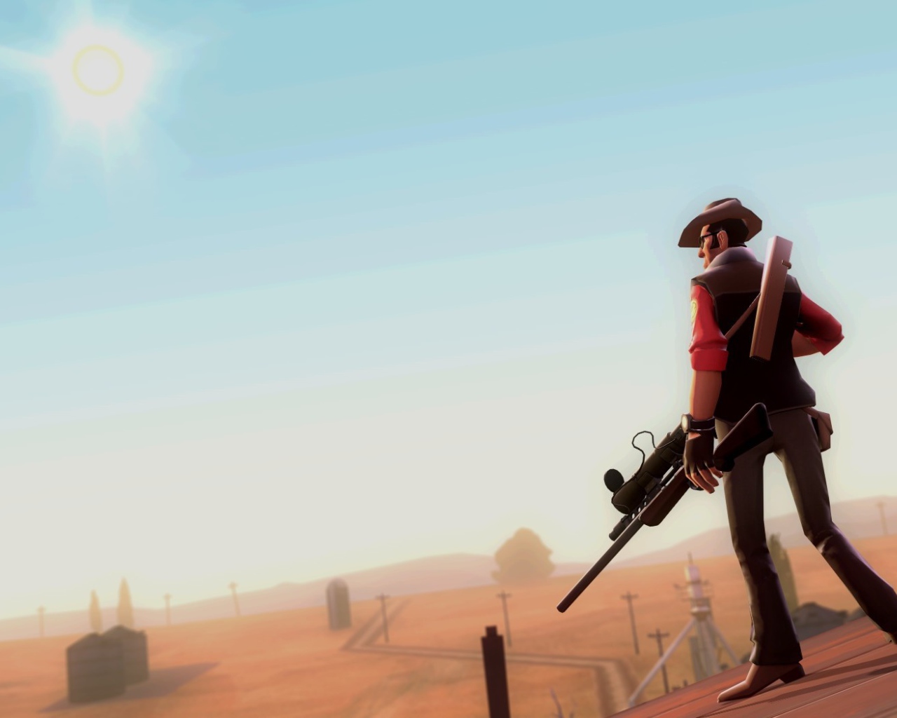 Ковбой в игре Team Fortress 2