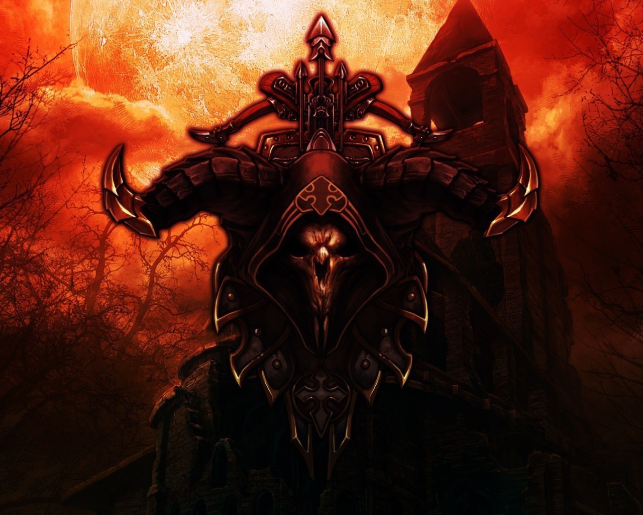 Демон охотник в игре Дьябло