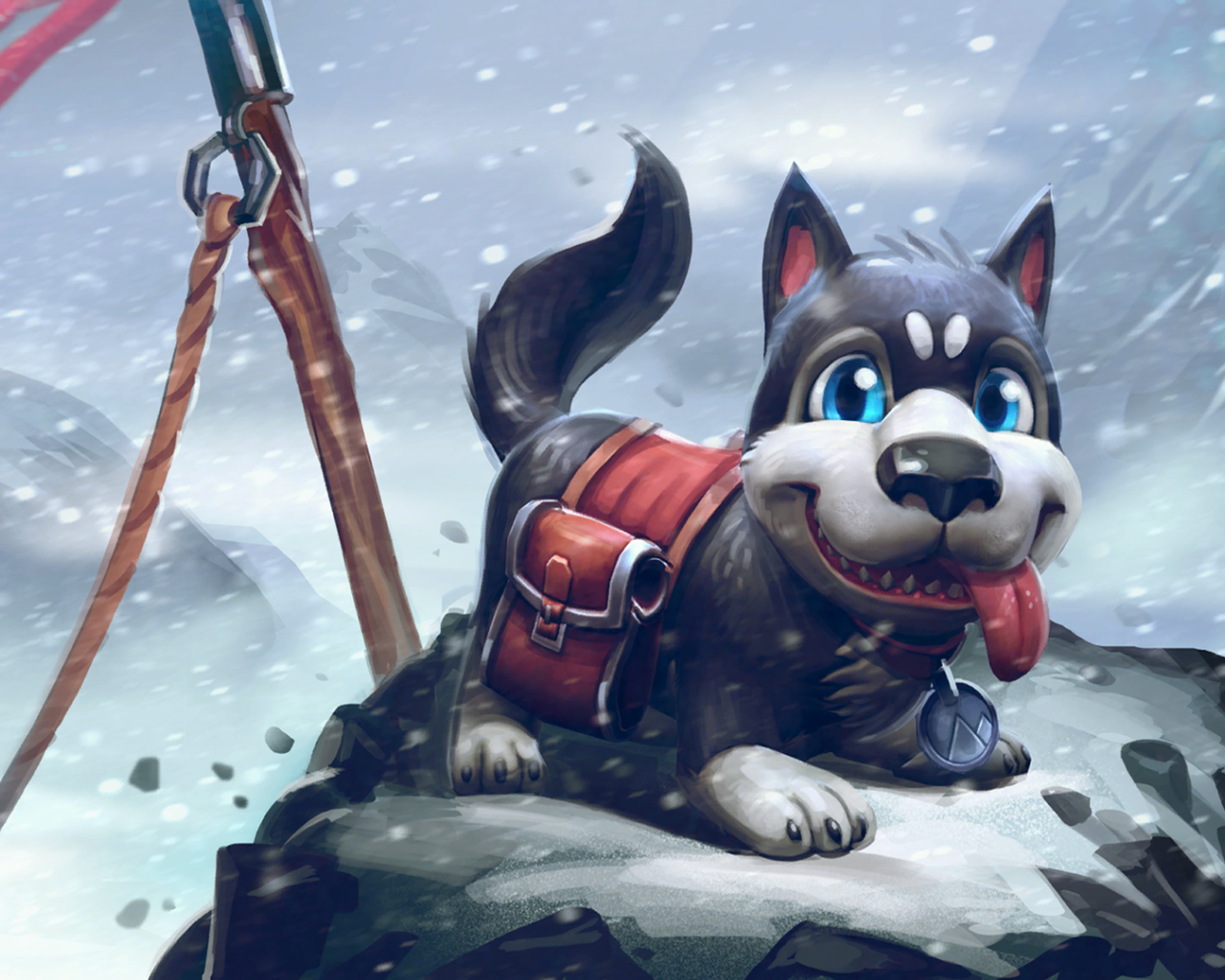 Собака из игры Dota 2