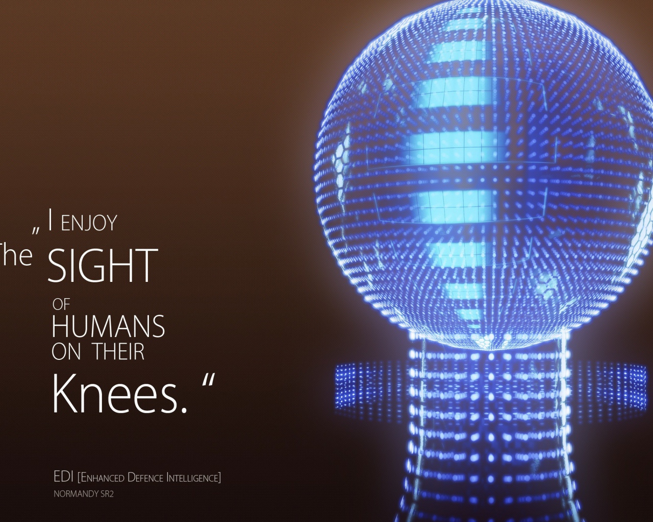 ЭДИ из игры Mass Effect 2