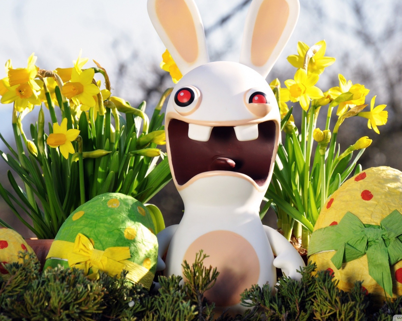 Пасхальный кролик, игра Rayman Raving Rabbids