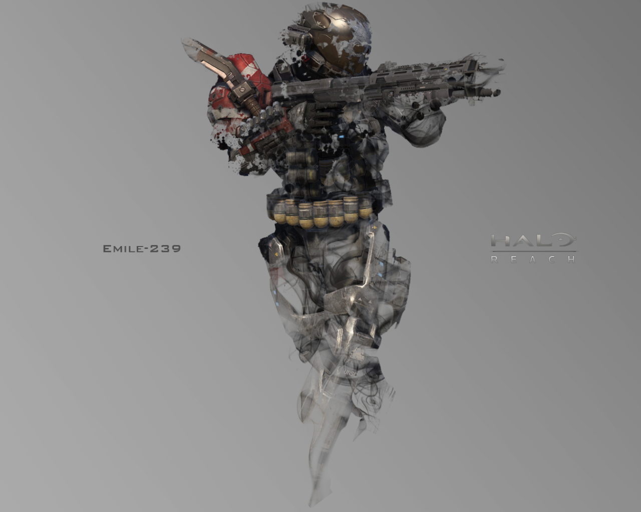 Эмили из игры Halo Reach