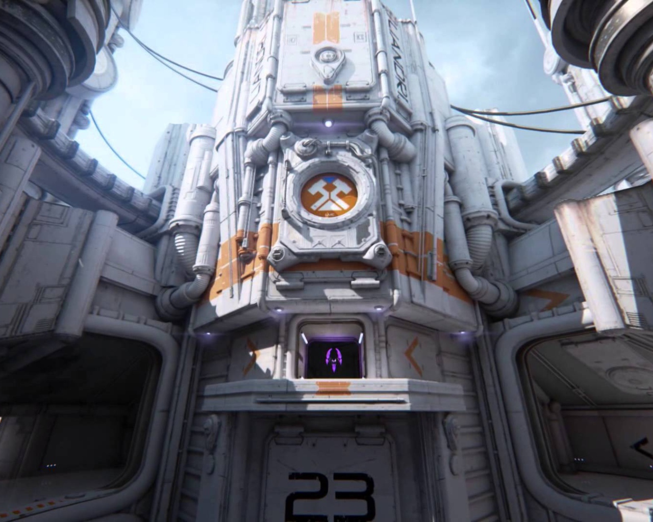 Вход в здание в игре Unreal Engine 4