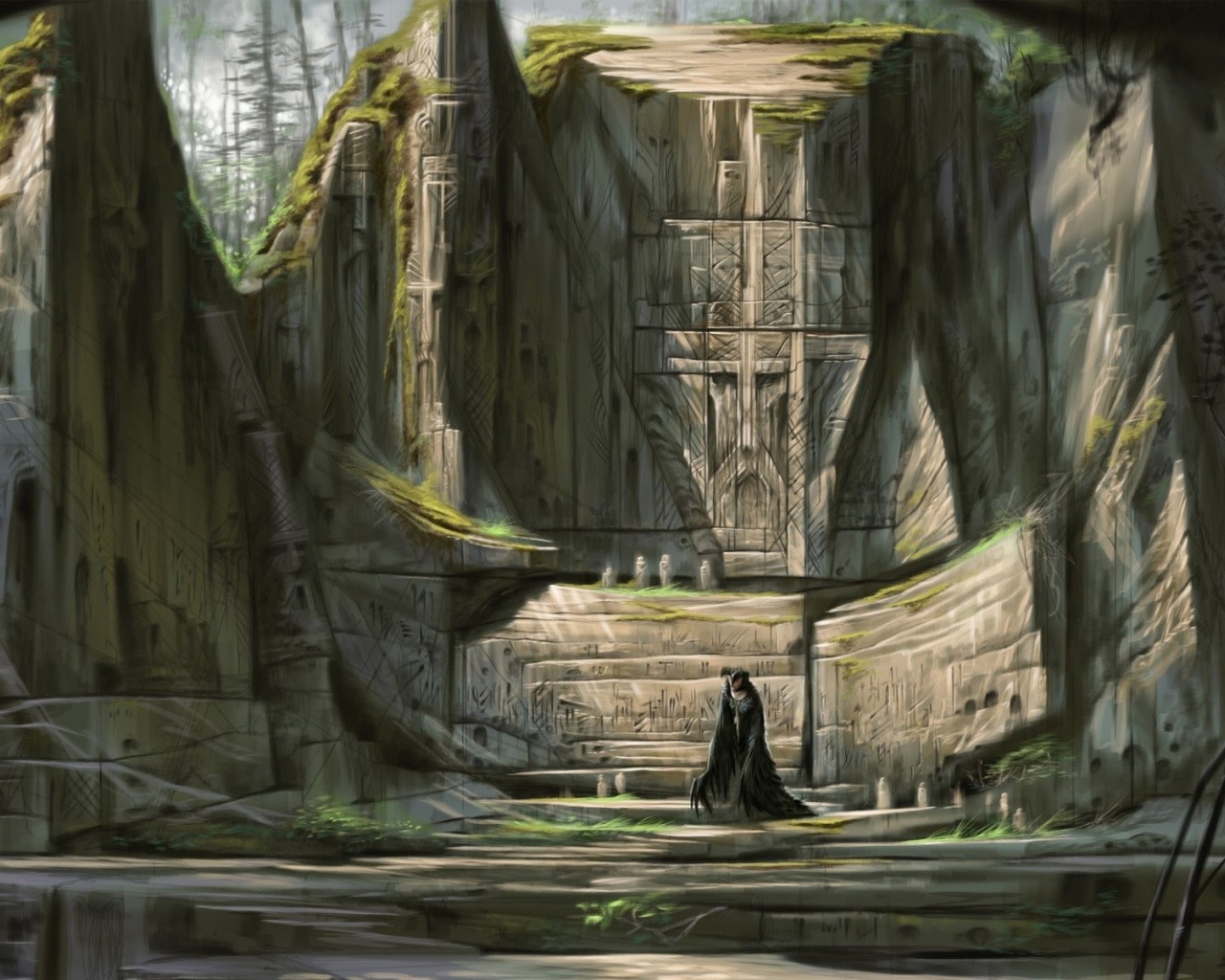 Фан арт игры The Elder Scrolls V Skyrim