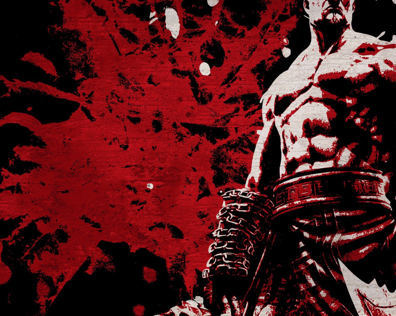 Боец в игре God of War