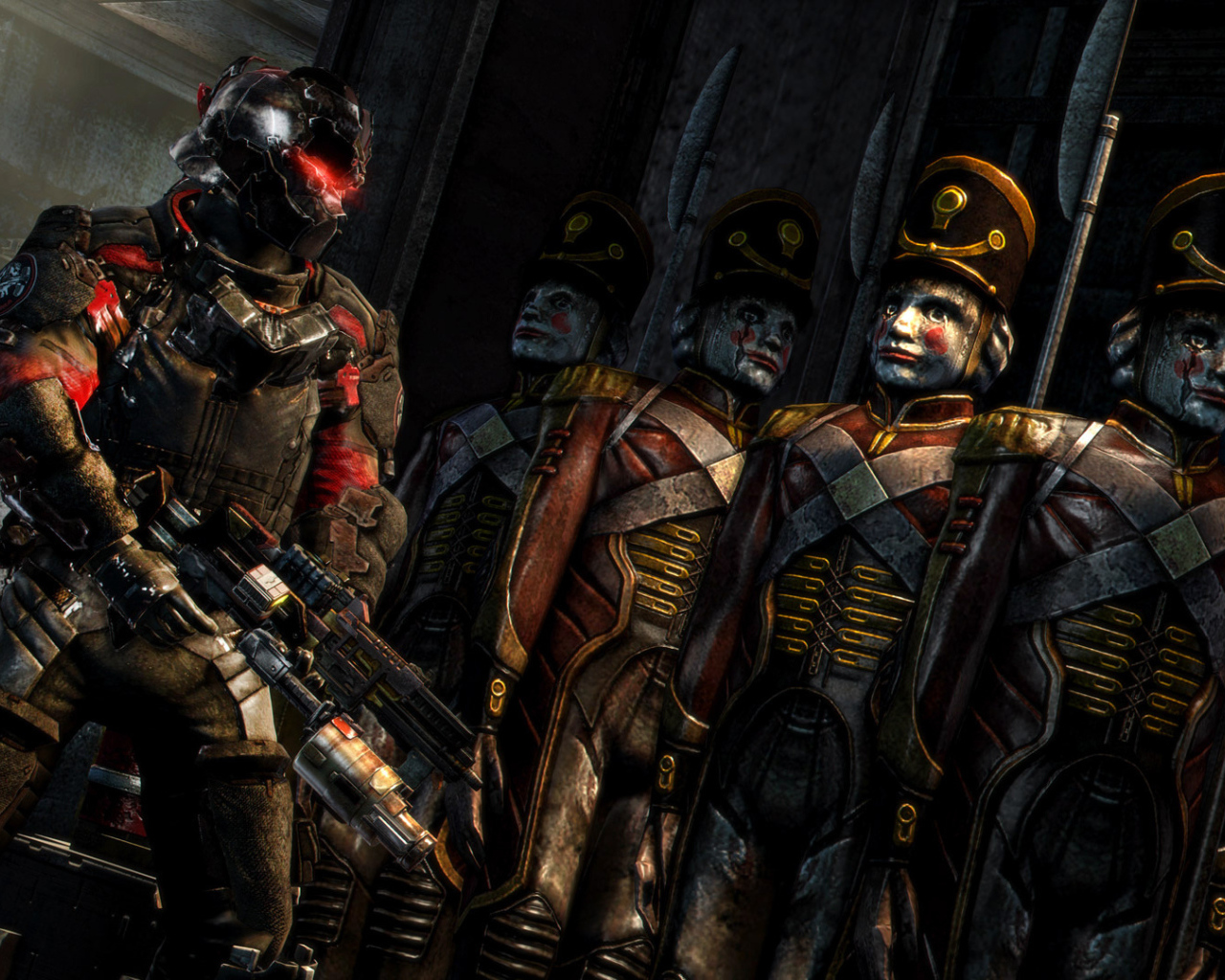 Фигурки солдат в игре Dead Space 3