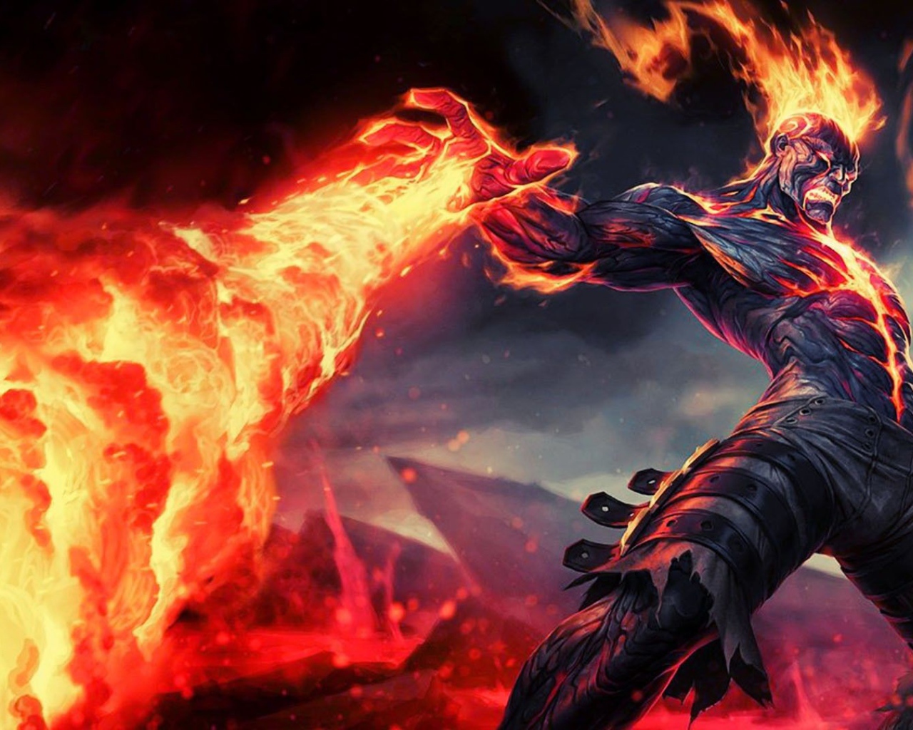 Огненный Бранд, персонаж игры League of Legends