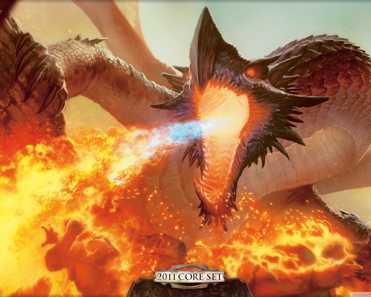 Огненный дракон в игре Magic the Gathering