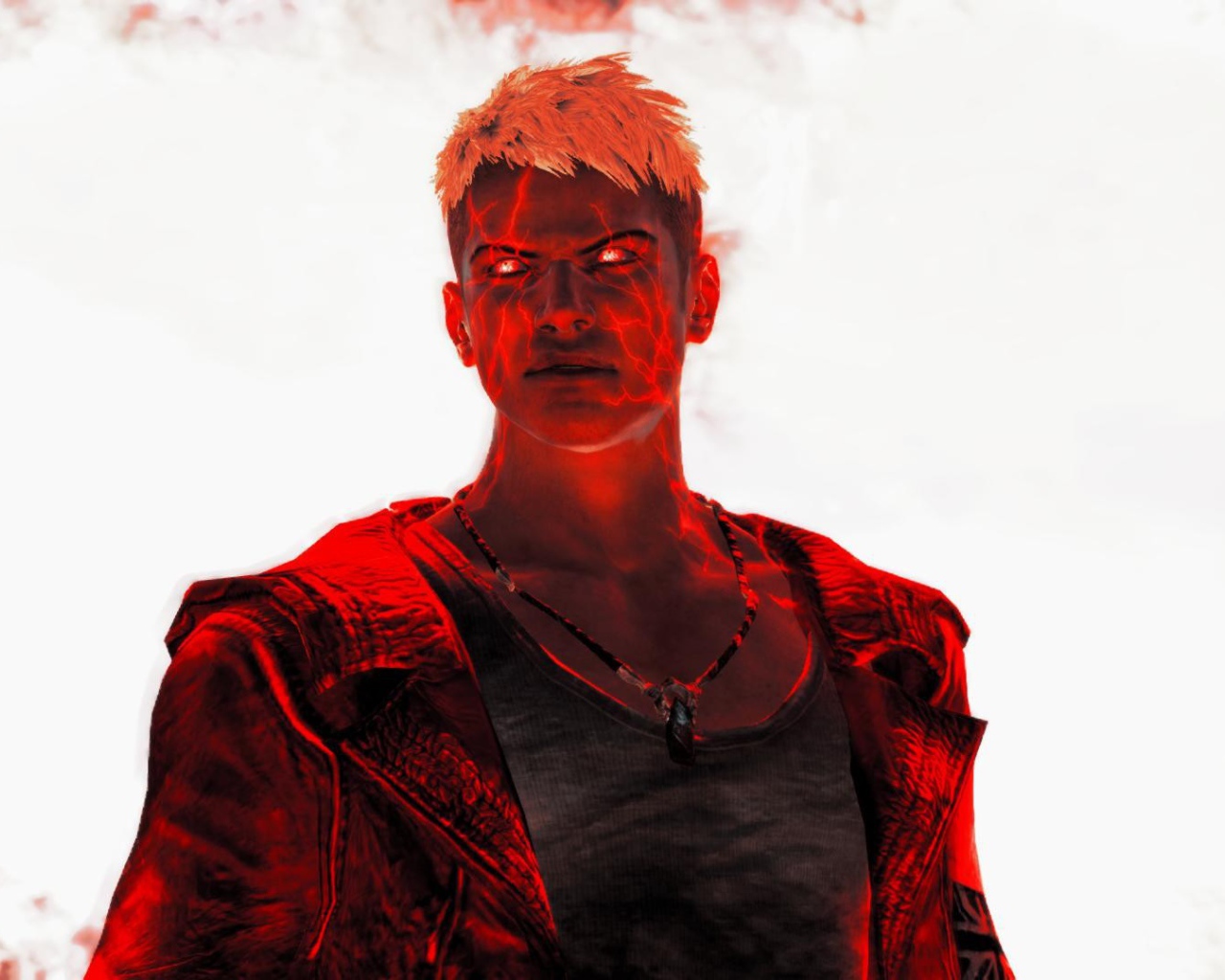 Огненный герой игры Devil May Cry