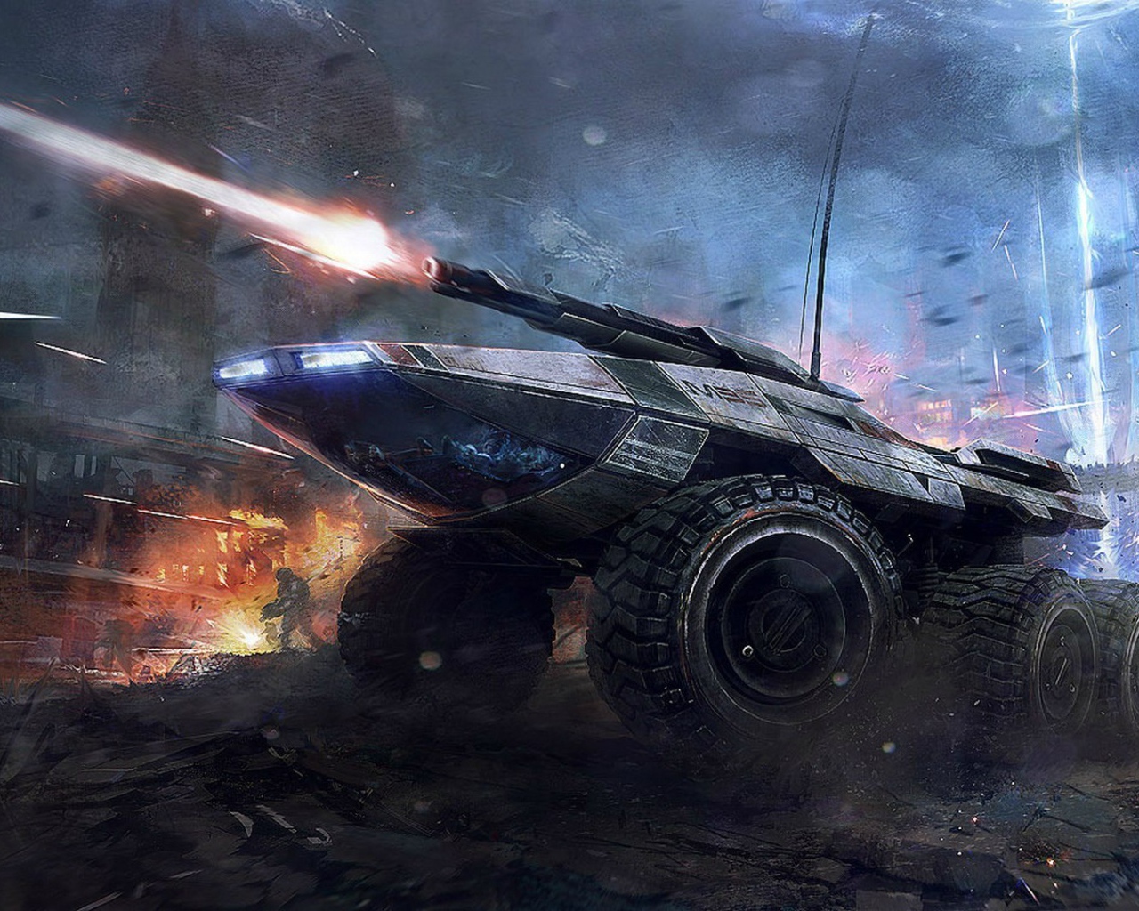 Игра Mass Effect 3 - Mako Lithograph