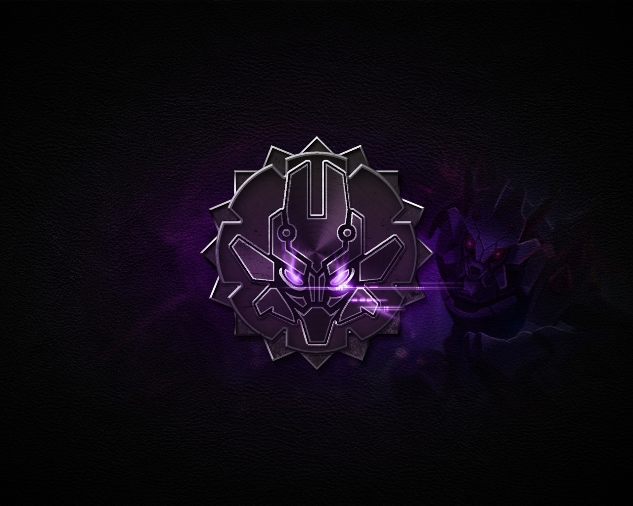 Игра от Riot Games, сиреневый знак