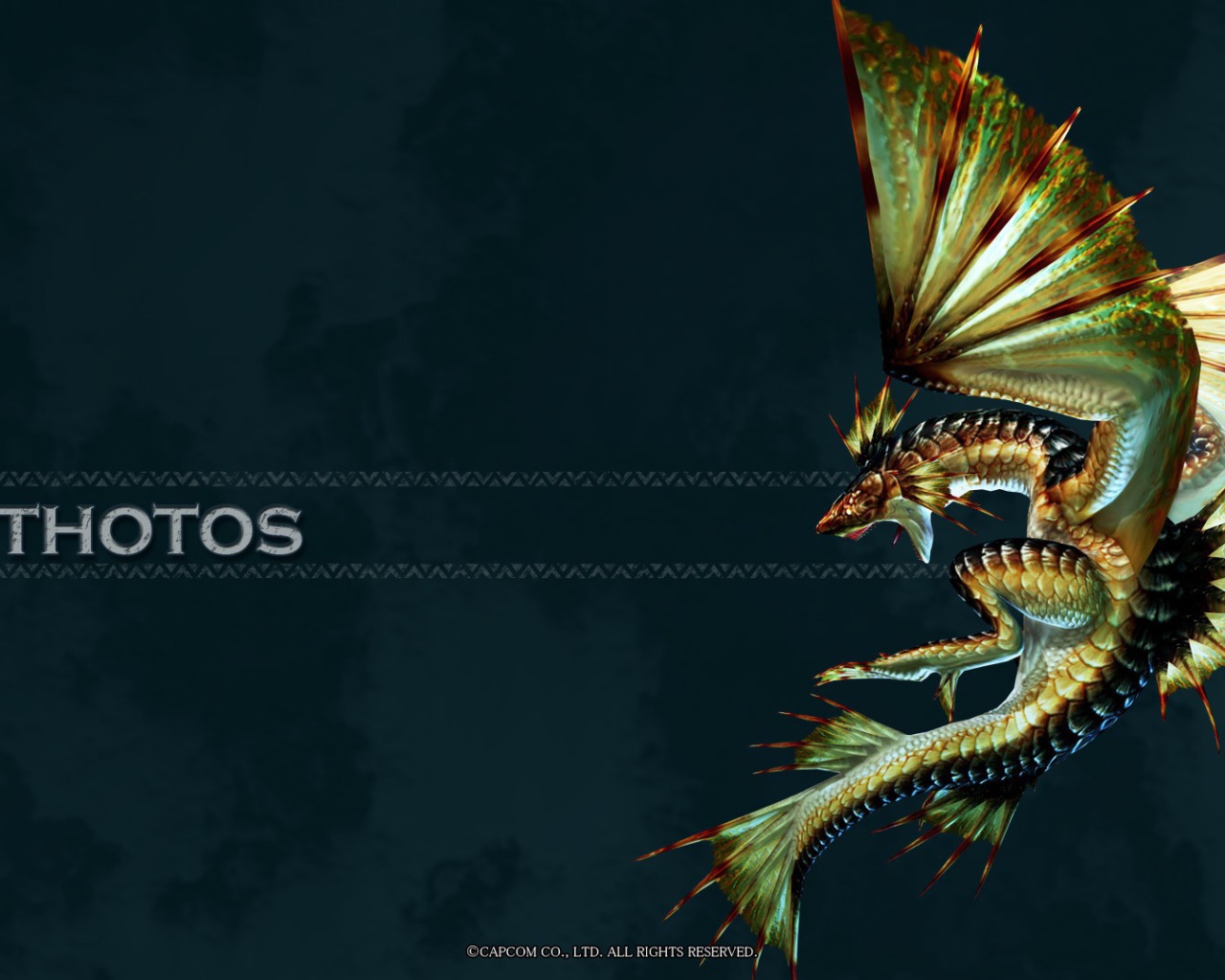 Ганотхотос из игры Monster Hunter