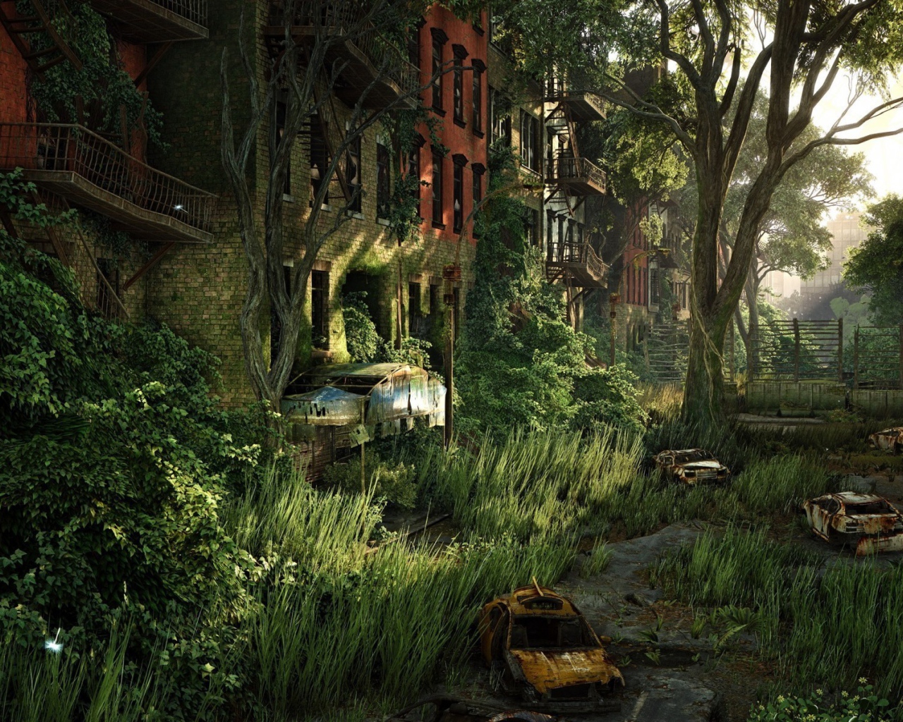 Заброшенный город в игре Crysis 3