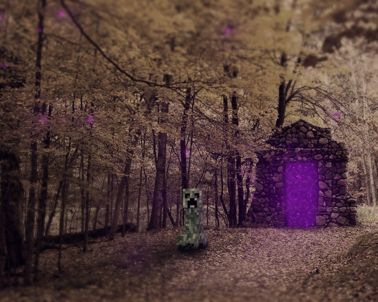 Привидение в игре Minecraft