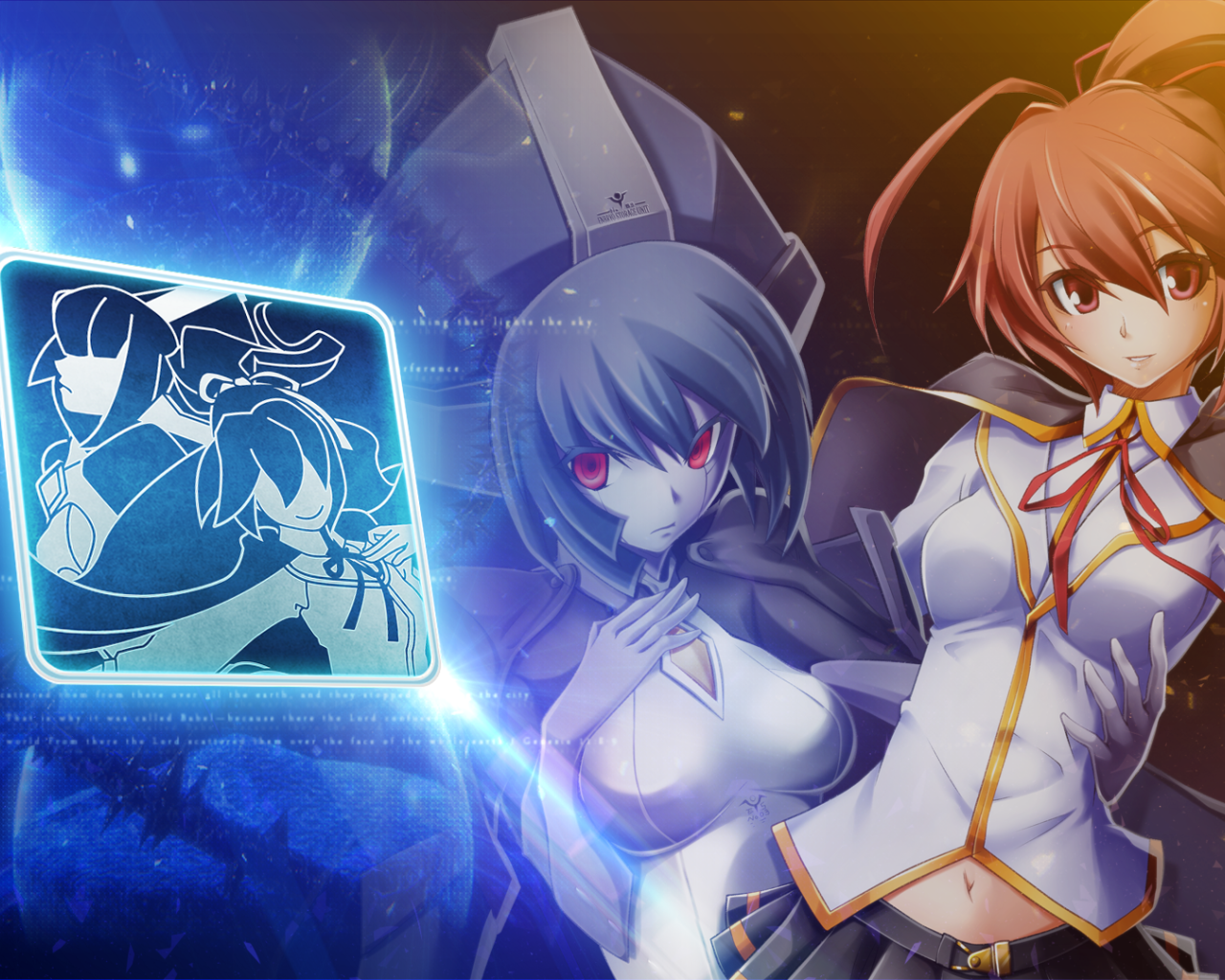 Девушка Ноэль в игре Blazblue