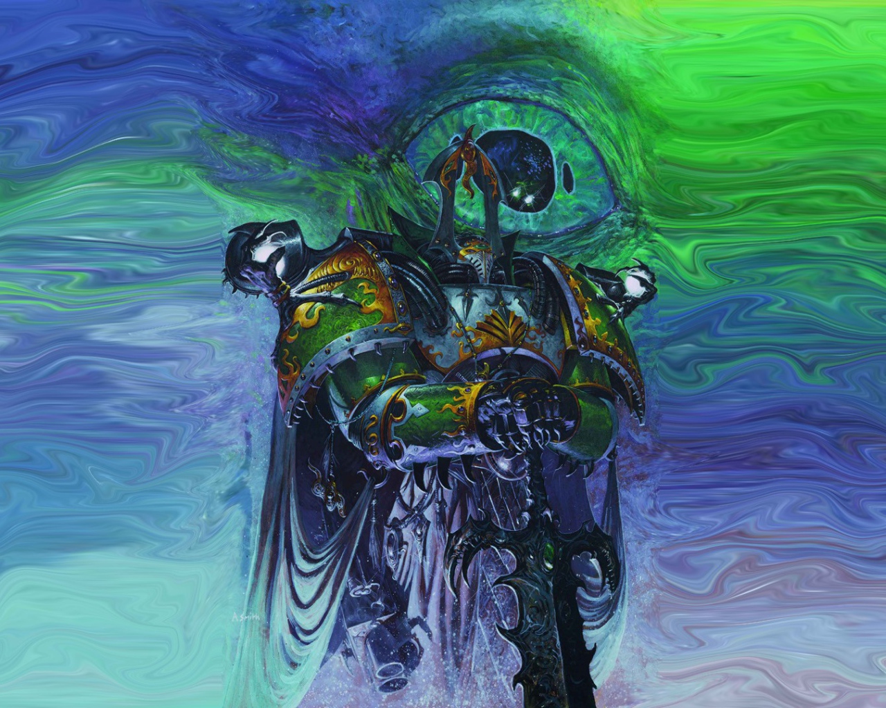 Зеленый хаос в игре Warhammer 40000