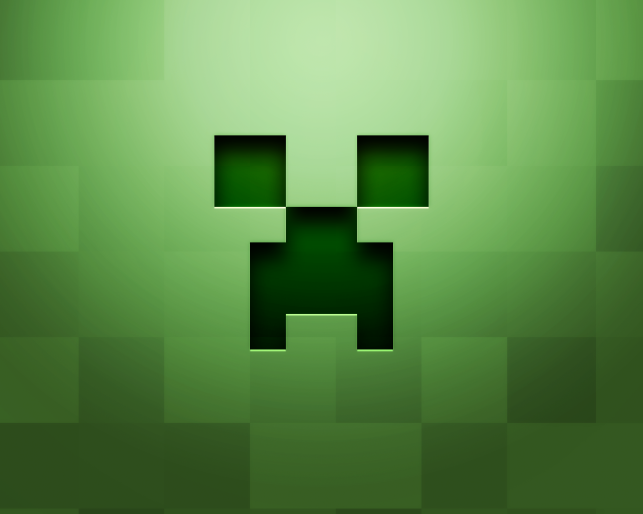 Зеленая фигурка из игры Minecraft