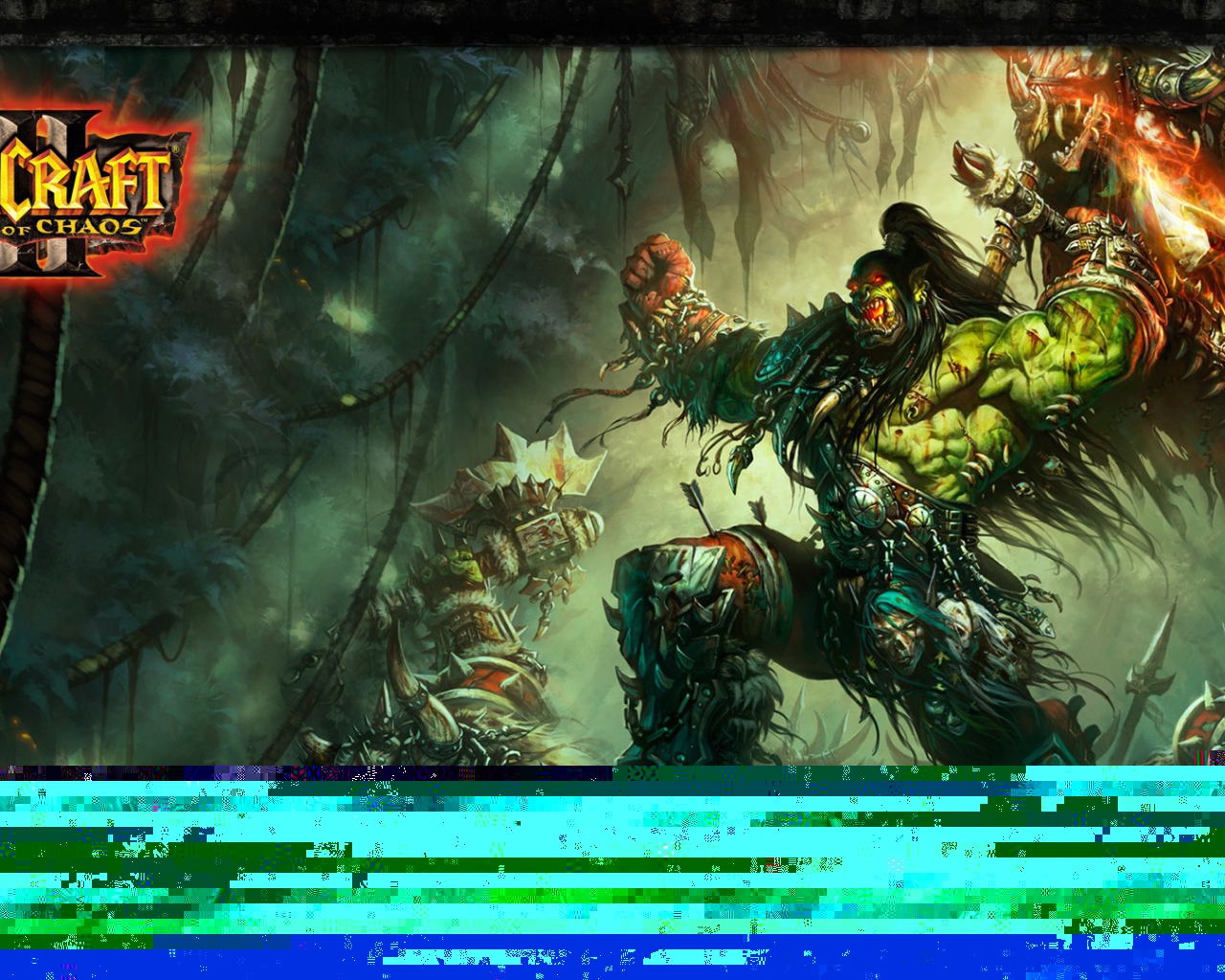 Зеленый монстр из игры World of Warcraft