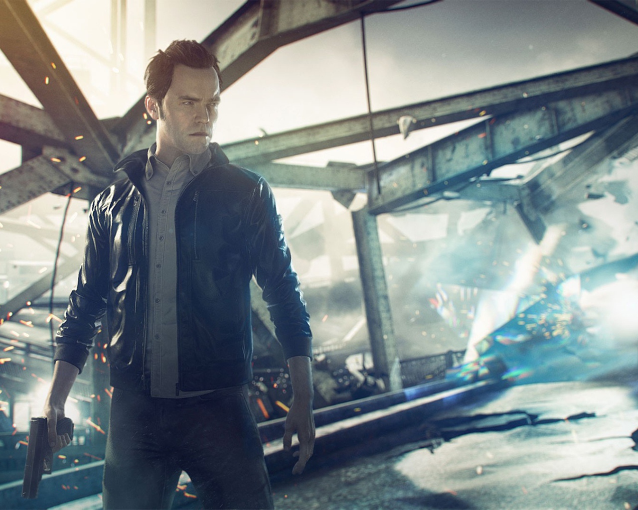 Герой видео игры Quantum Break