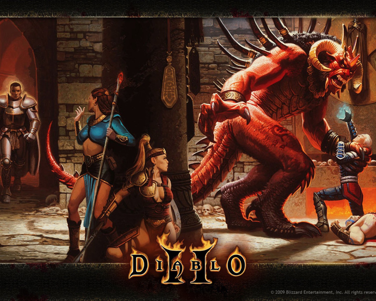 Герои и сражения в игре Diablo 2