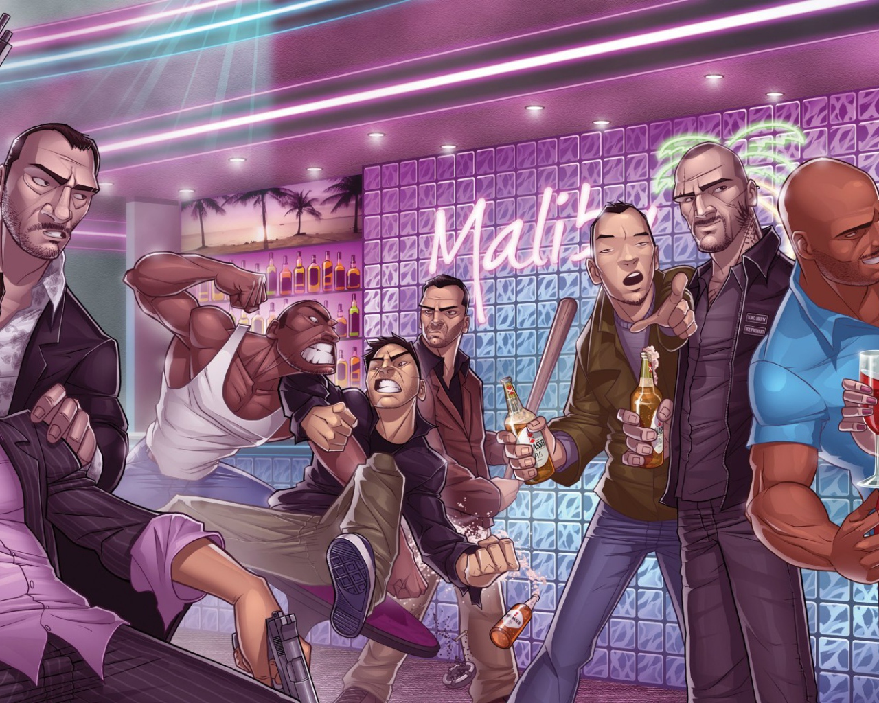 Герои игры GTA Legends