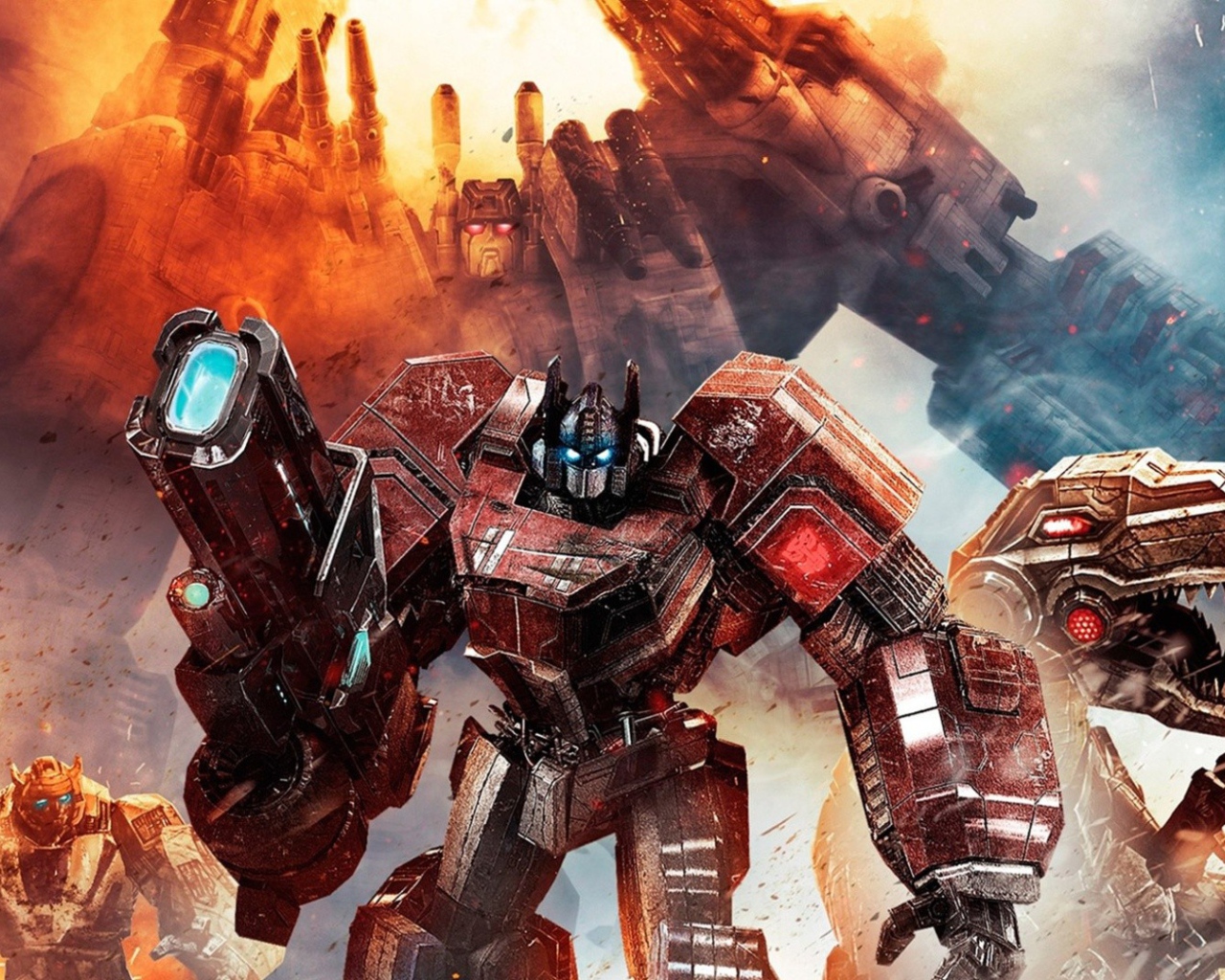 Герои игры Transformers