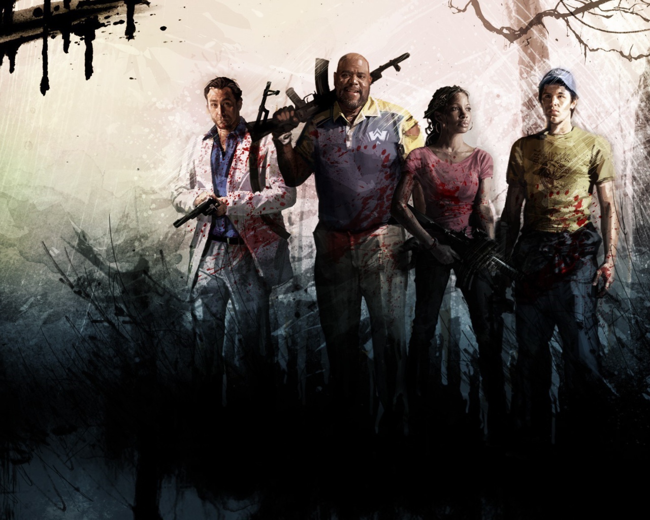 Герои игры Left 4 Dead 2
