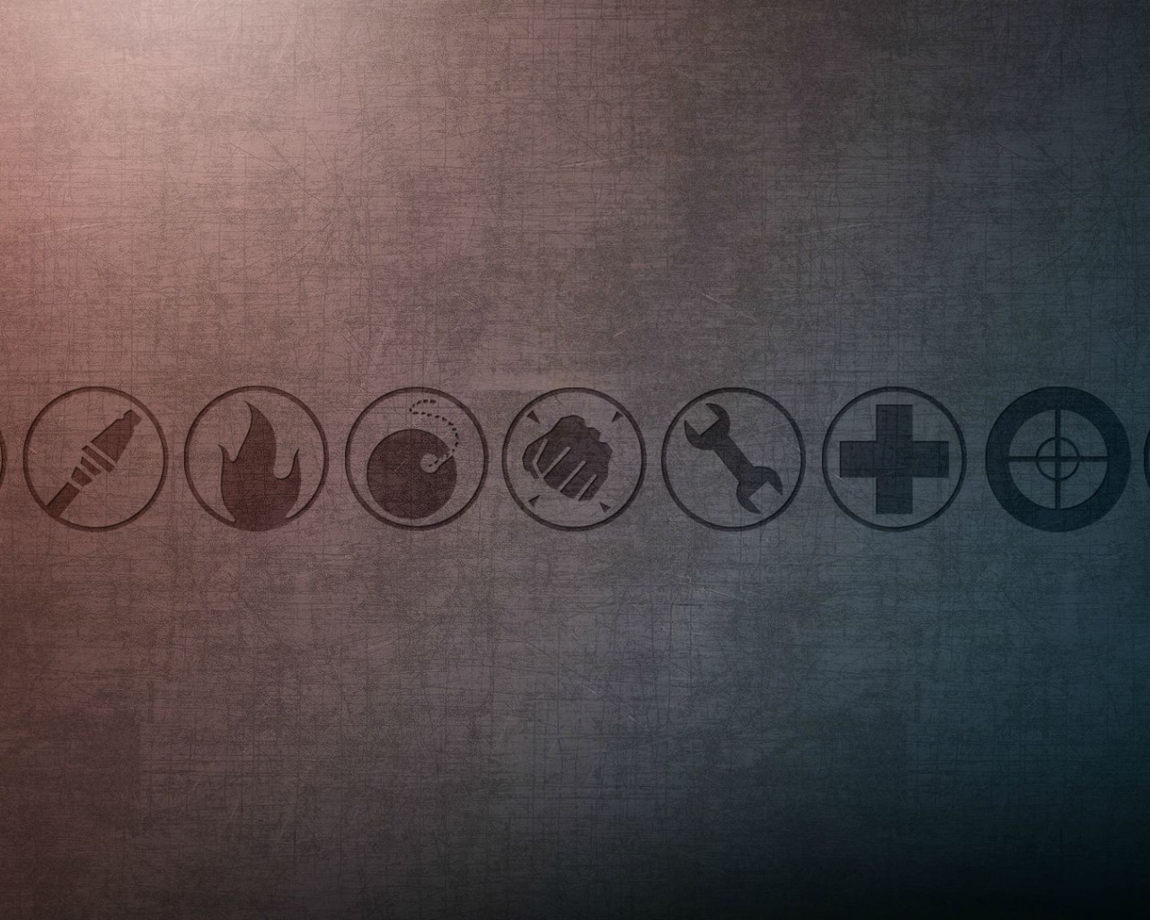 Пиктограммы, фон игры Team Fortress 2