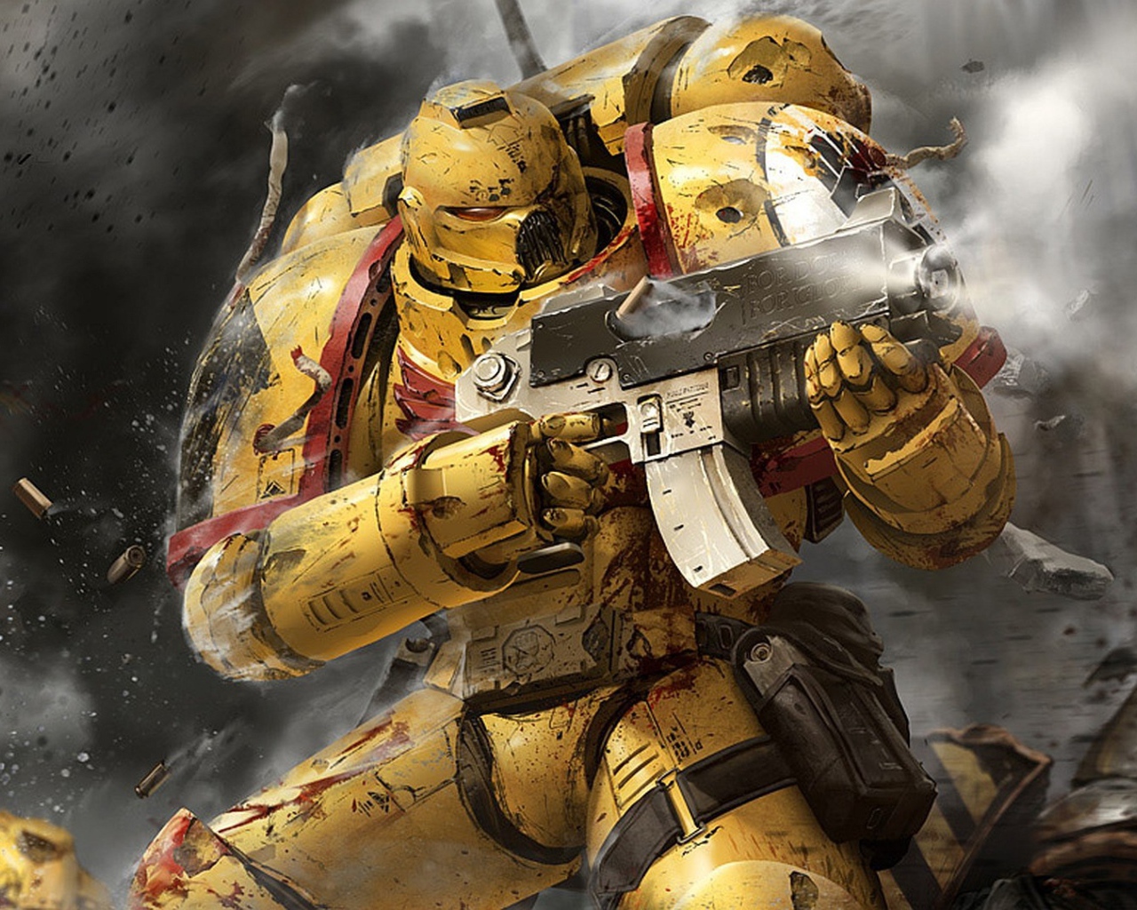 Имперские солдаты в игре Warhammer 40000