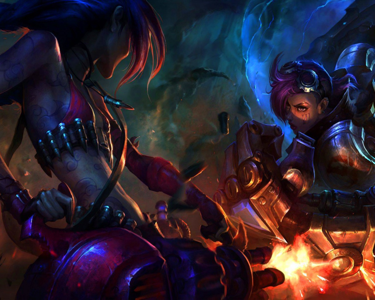 Джинкс из Лиги легенд