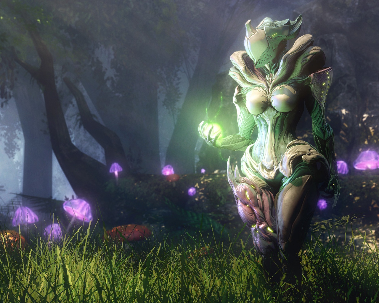 Хранитель леса в игре Warframe