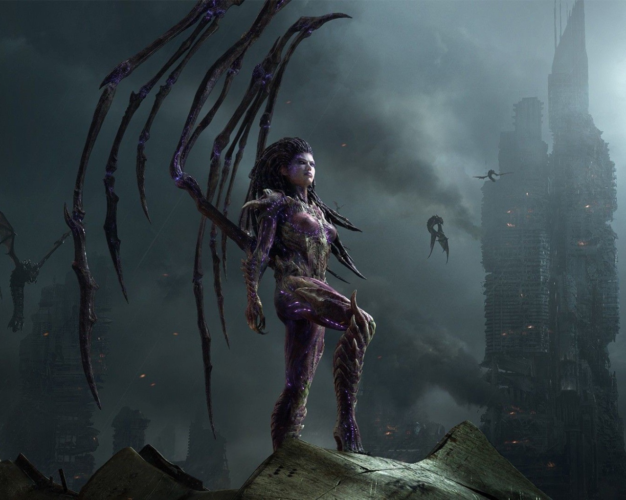 Керриган из игры Queen of Blades