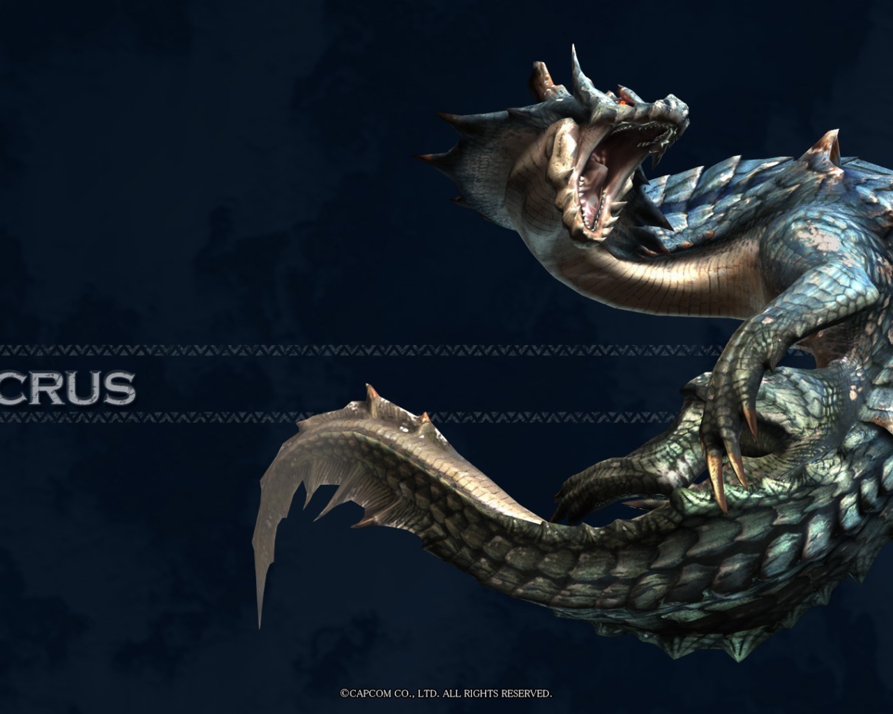 Лагиакрус из игры Monster Hunter