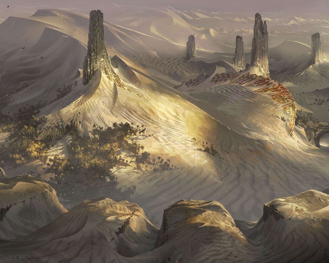 Пейзаж в игре League of Legends