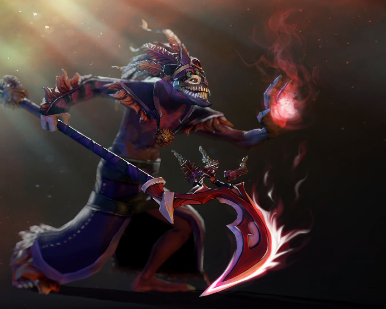 Маг Даззли из игры Dota 2