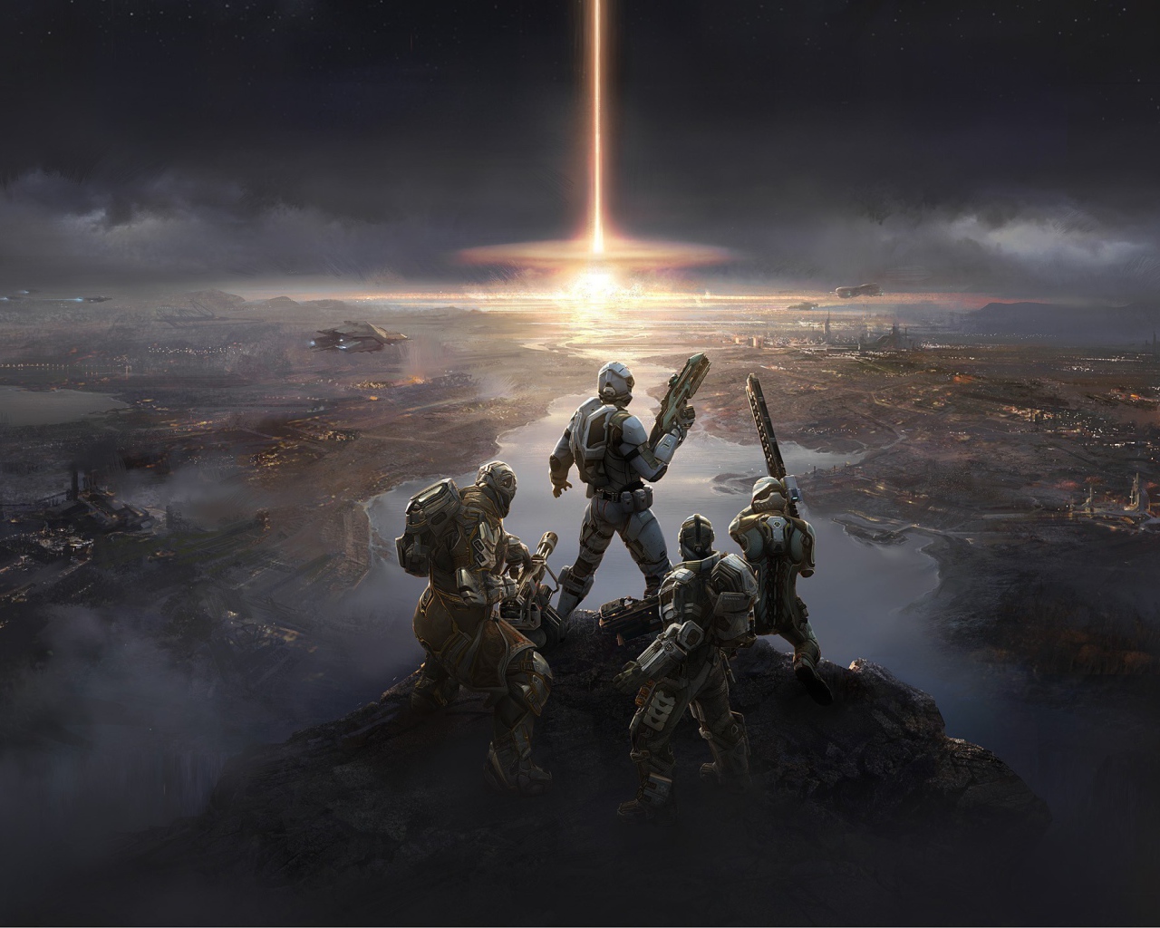 Десантники в космической стратегии EVE Online