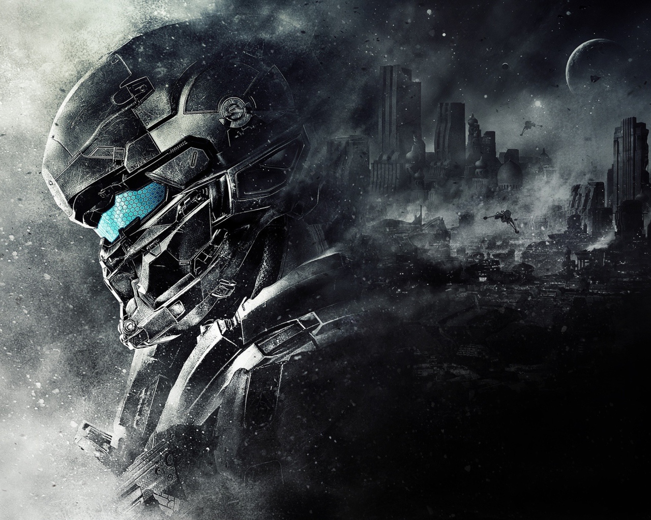 Мастер Чиф из игры Halo 5