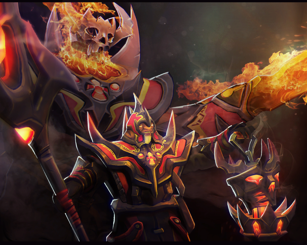 Повелитель огня, игра Dota 2