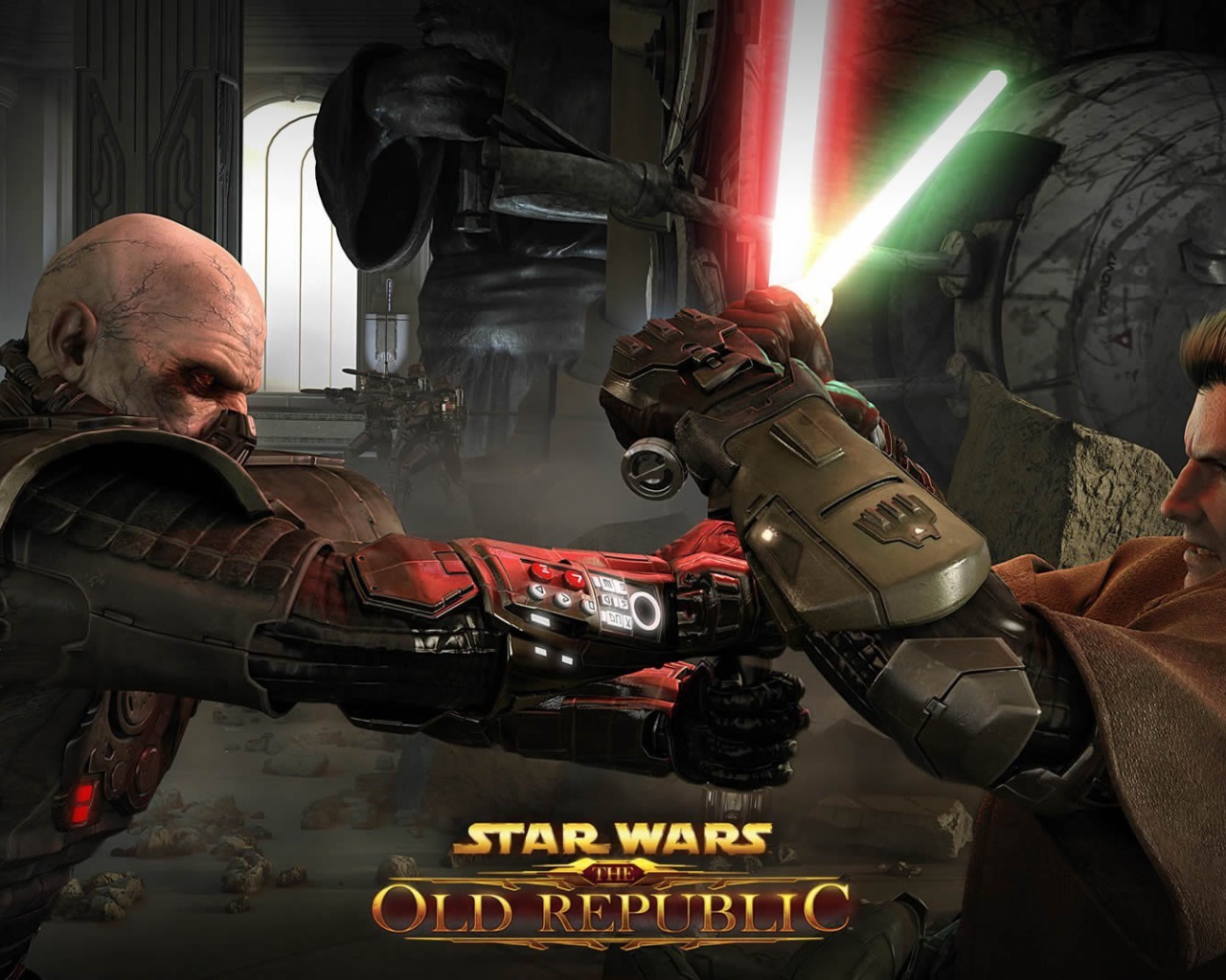 Рукопашная схватка в игре  Star Wars The Old Republic