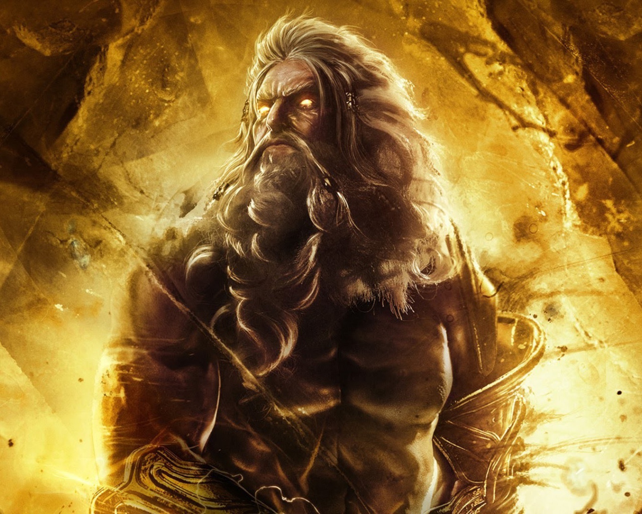 Могучий Зевс в игре Smite