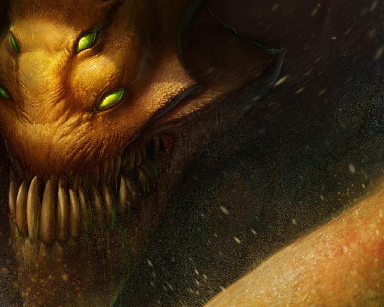 Монстр Санд Кинг из игры Dota 2