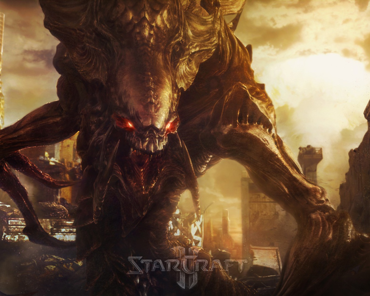 Монстр из игры Starcraft II