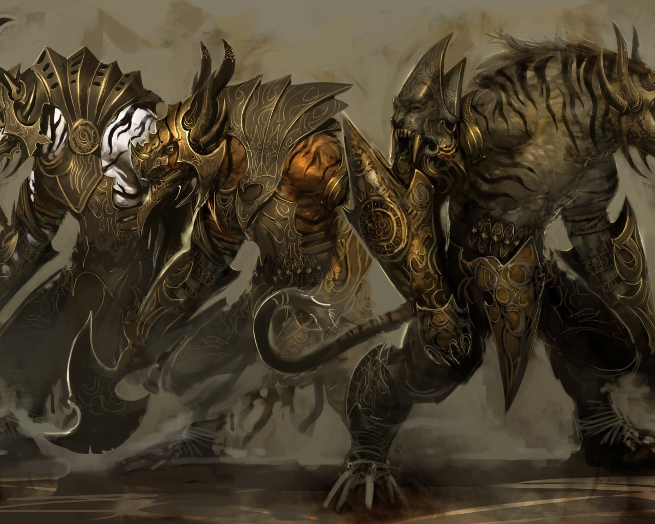 Монстры из игры Guild Wars 2