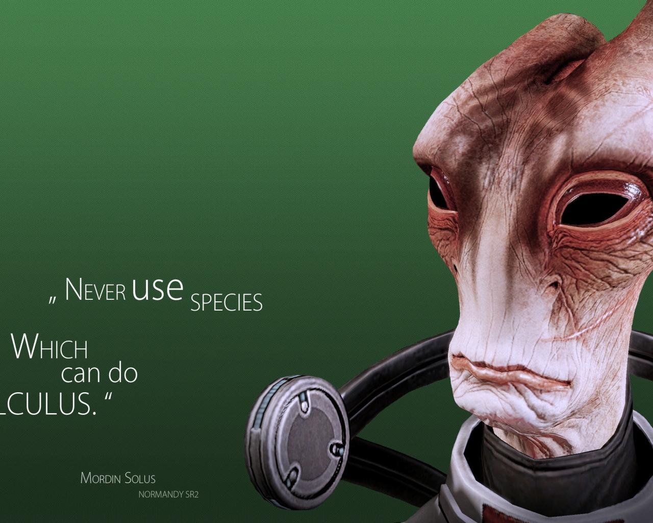 Мордин Солус из игры Mass Effect 2