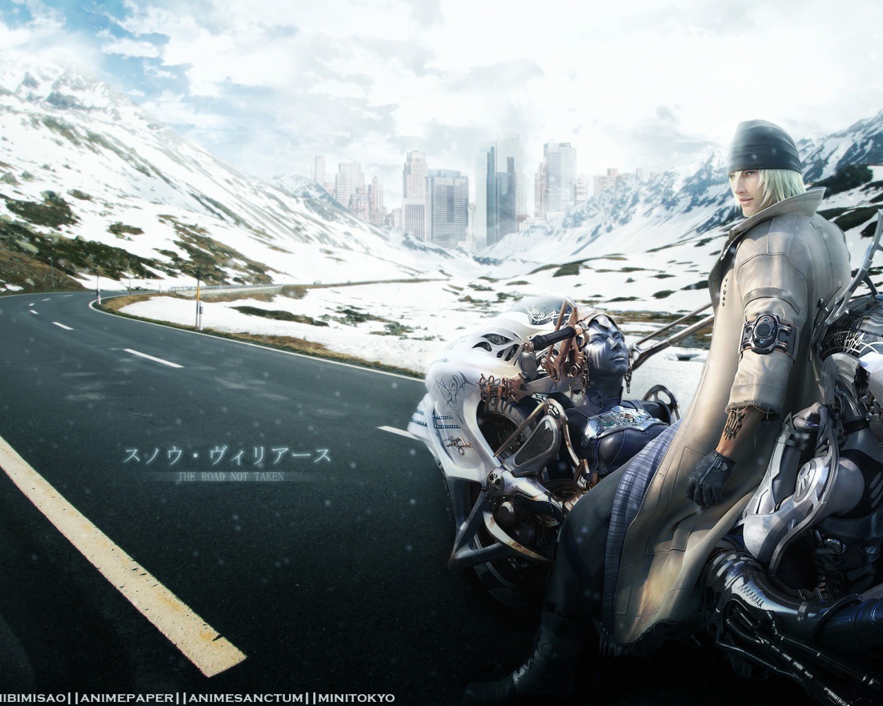 Мотоциклист в ролевой игре Final Fantasy VI