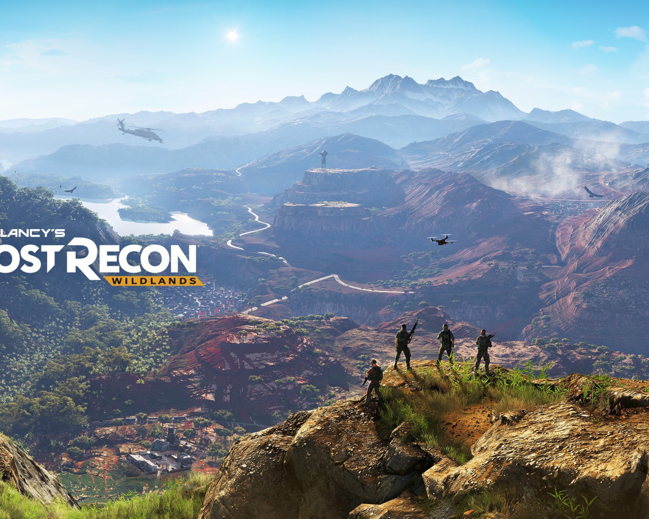 Горная долина в игре Tom Clancy's Ghost Recon Wildlands