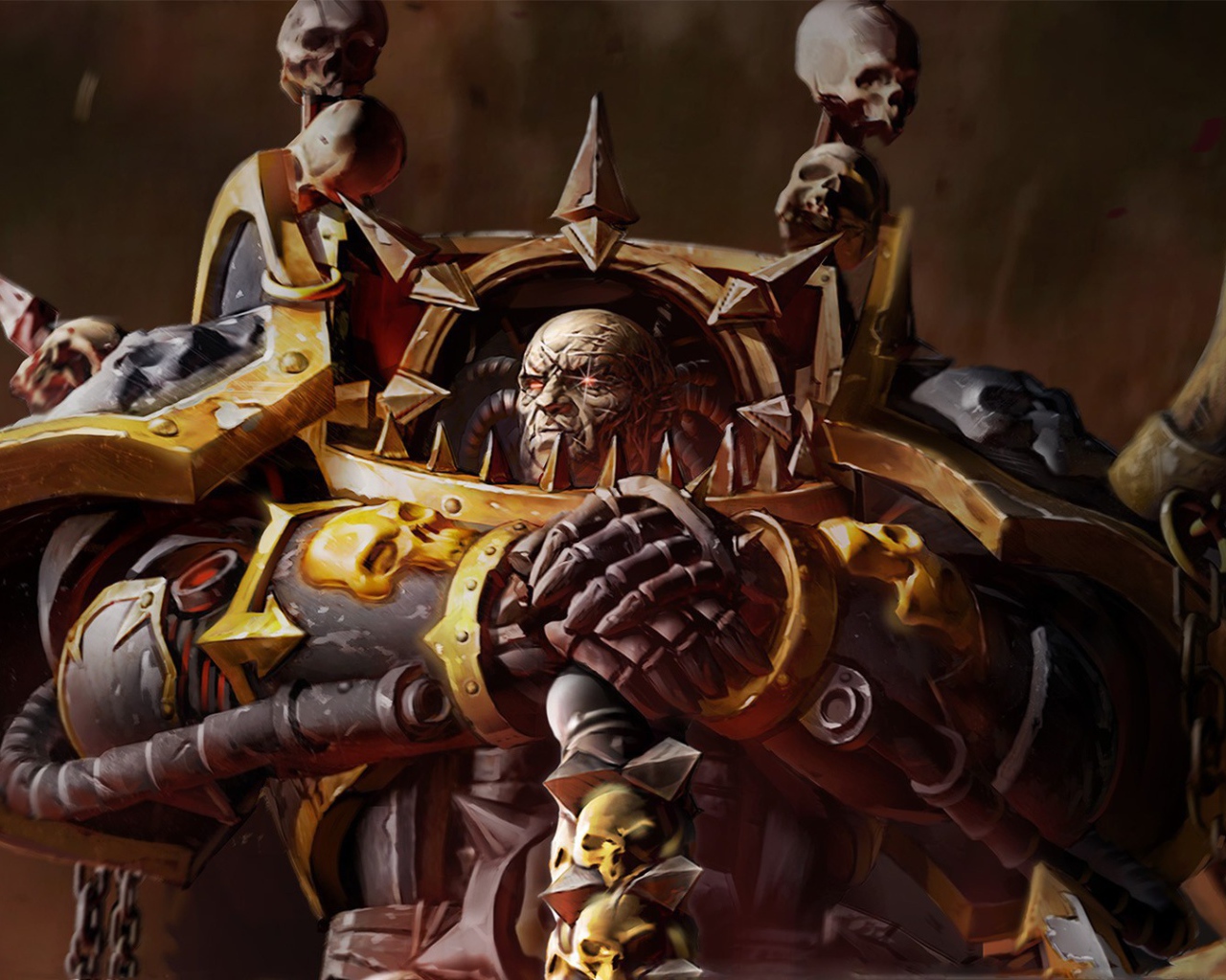 Господин хаоса в игре Warhammer 40000