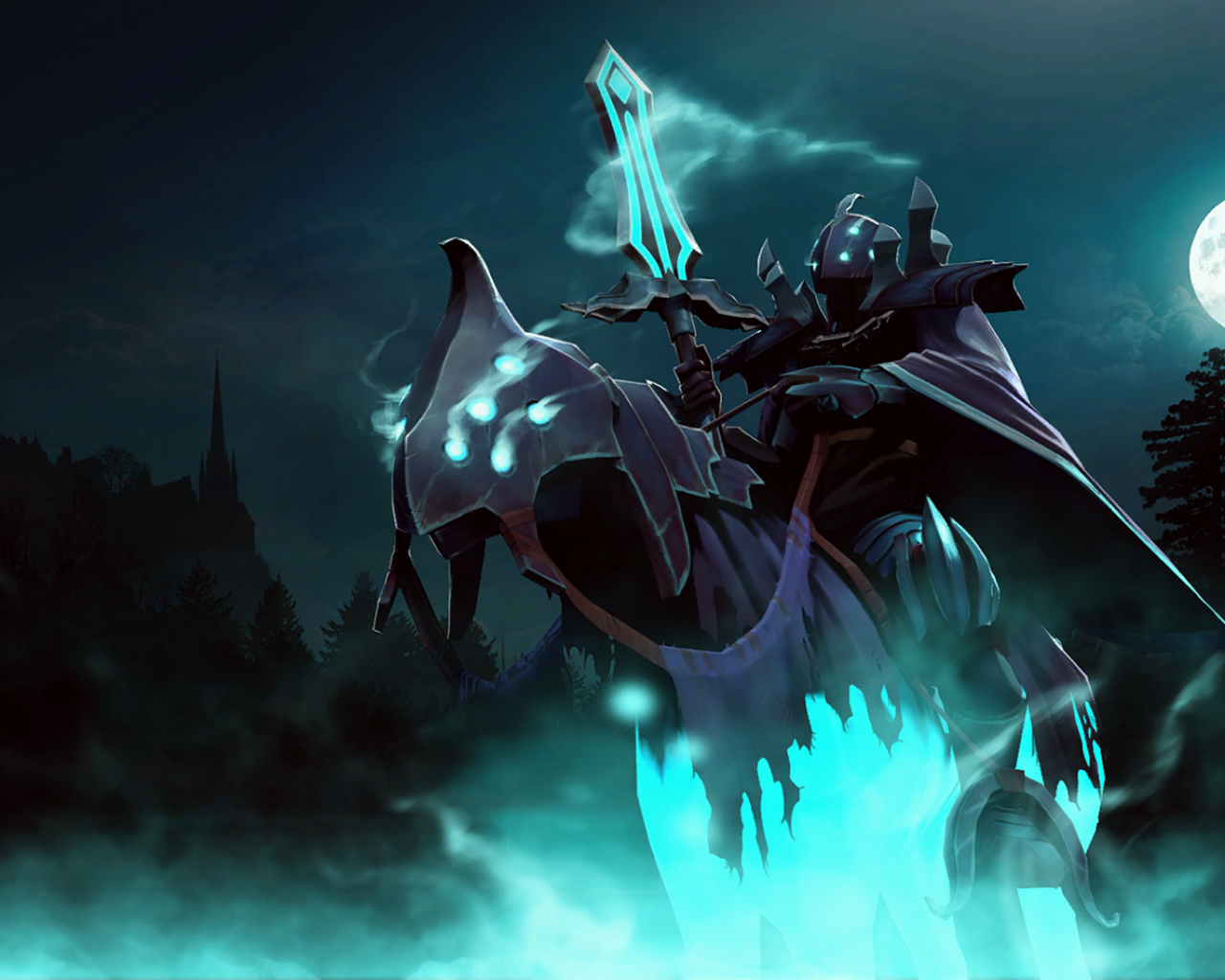 Назгул Аббадон в игре Dota 2