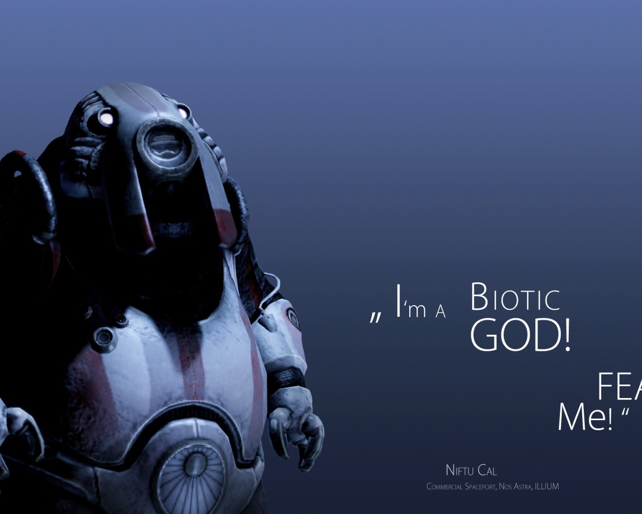 Нифту Кал из игры Mass Effect 2