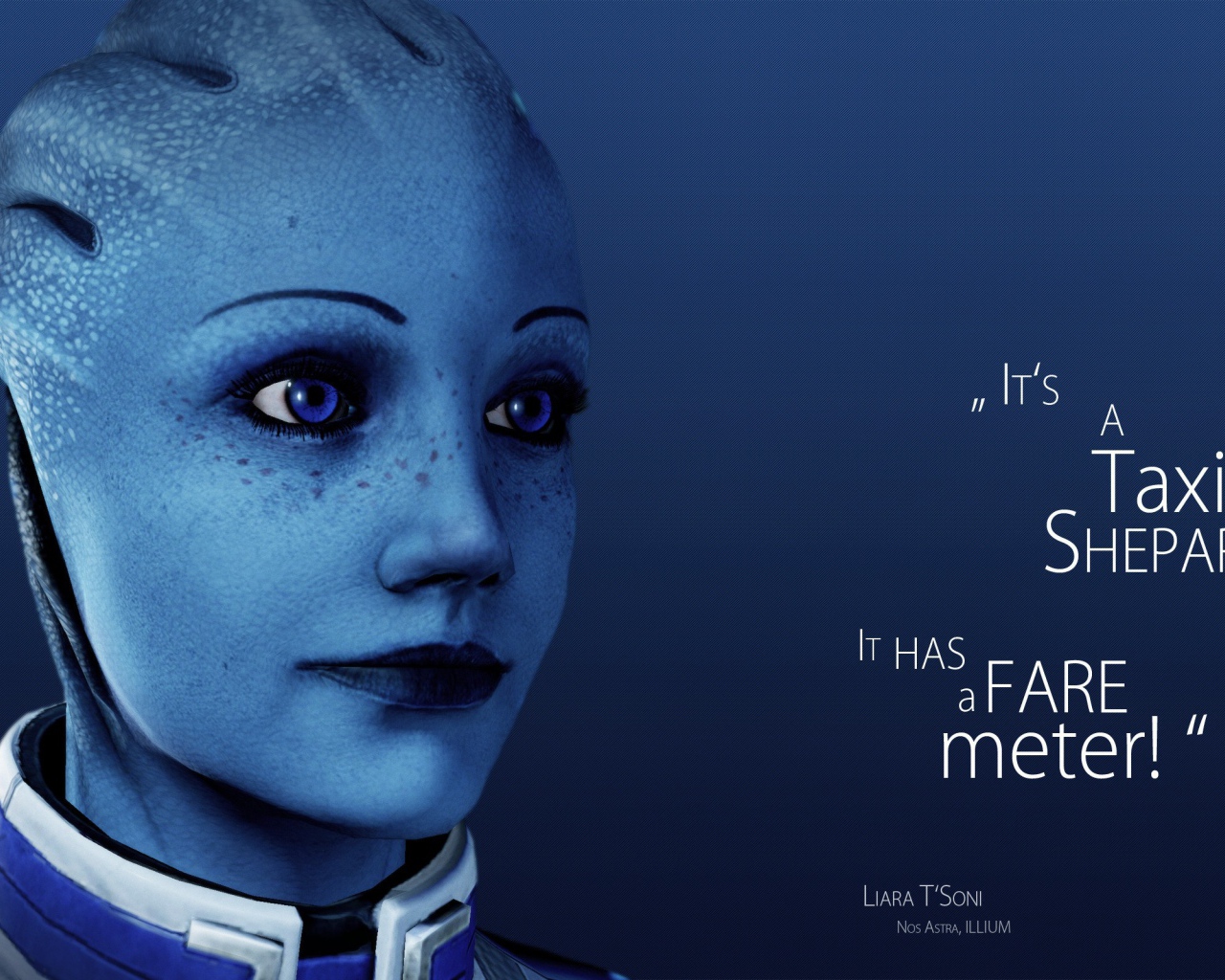 Нос Астра из игры Mass Effect 2